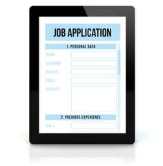 tablet pc job application