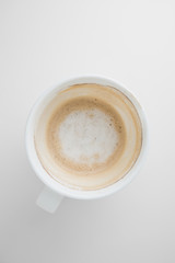empty coffee cup