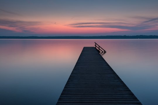 Sonnenuntergang am See