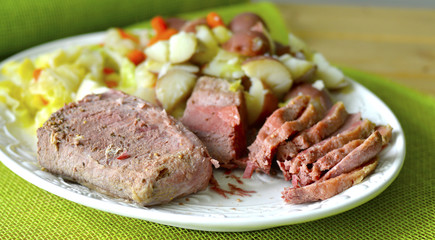 Corned beef Patrick's Day