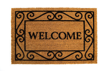 Door Mat: Friendly Welcome Door Mat