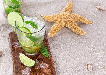 fresh mojito drink