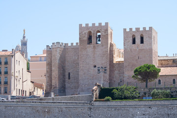 The Abbaye St. Victor, in Marseille, Provence, France