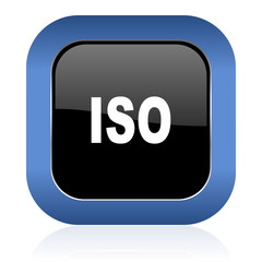 iso square glossy icon