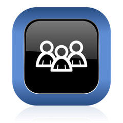 forum square glossy icon