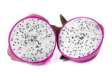 Dragon Fruit isolated on white background