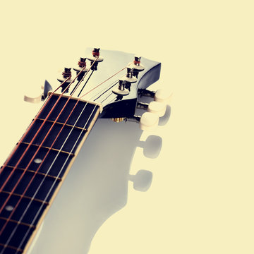 Guitar. Fretboard.