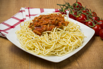 Plato de spaghetti