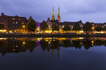 Fototapeta na wymiar Lübeck