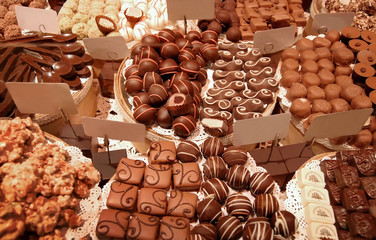 delicious chocolate candy