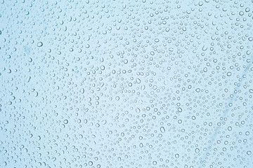water drops on a window
