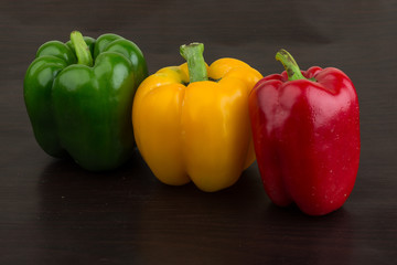 Fresh Bulgarian peppers