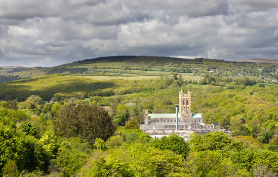 Buckland Abbey From Dartmoor.