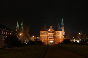 Fototapeta premium Lübecker Holstentor