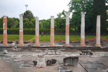 aquileia foro romano città antica origine romana