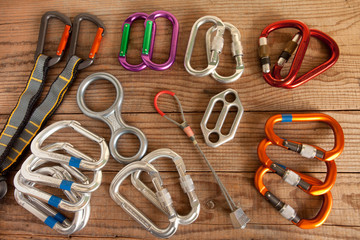 Mountain gear for climbing