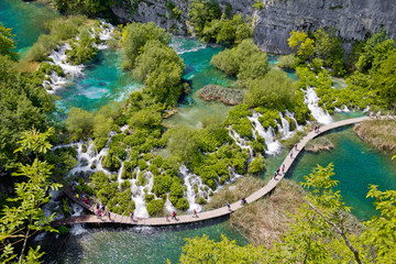 Plitvic Lakes National Park in Croatia