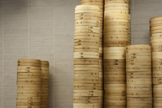 Bamboo Containers For Steaming Dim Sim