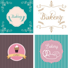 Naklejka premium bakery