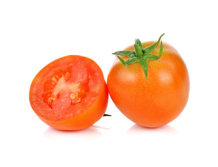 Tomato vegetable isolated on white background