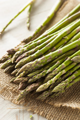Organic Raw Green Asparagus