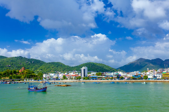Port town,vietnam