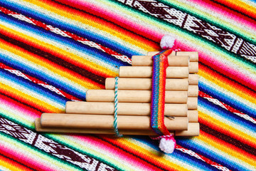 Peruvian pan flute © ruslanita
