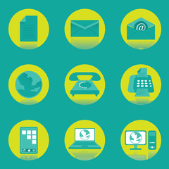 Communication Vector and Icon