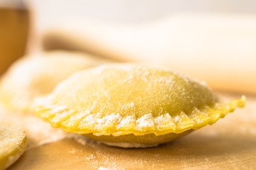 Ravioli raw