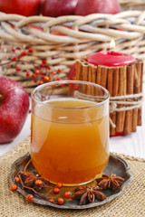 Mulled wine - a beverage made with red wine