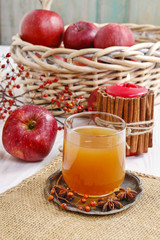 Mulled wine - a beverage made with red wine