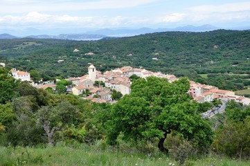 Fototapeta premium commune de ramatuelle