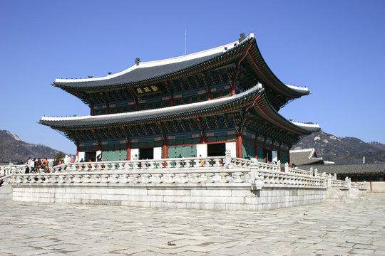 Gyeongbokgung palace, Seoul, South Korea