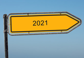 Strassenschild 38 - 2021
