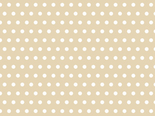 repeat pink polka dots pattern background vector © Lemonsoup14