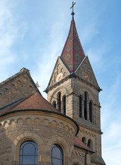 Fototapeta na wymiar St. Nikolai in Neuendettelsau