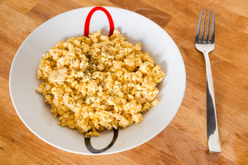 Scrambled eggs