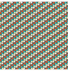 Bright fun mosaic seamless pattern