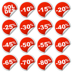 Etiquette soldes
