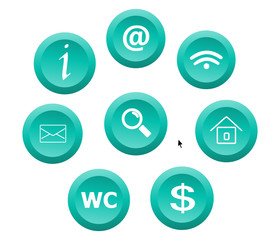 Logo design of different elenents