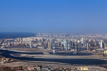 Sharjah cityscape, United Arab Emirates
