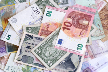 Money from different countries