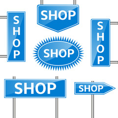 Shop banners