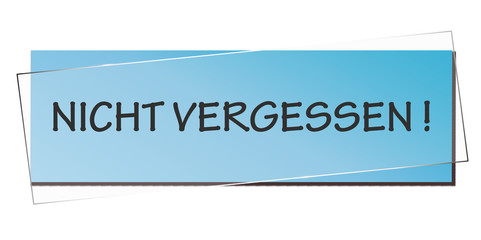 Nicht vergessen 2003