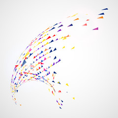 Abstract geometric backgrounds