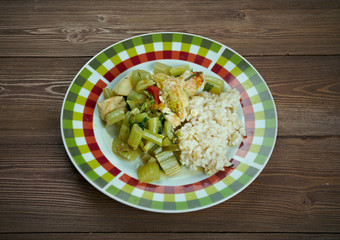 Khoresh Karafs - Celery Stew