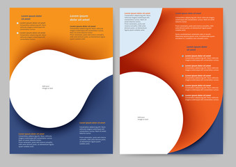 Abstract brochure template