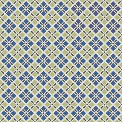 Fototapeta premium retro geometric seamless pattern in blue, and grey