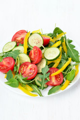 Fresh vegetable salad