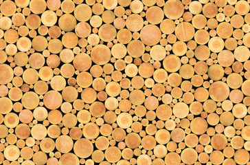fond bois entassés